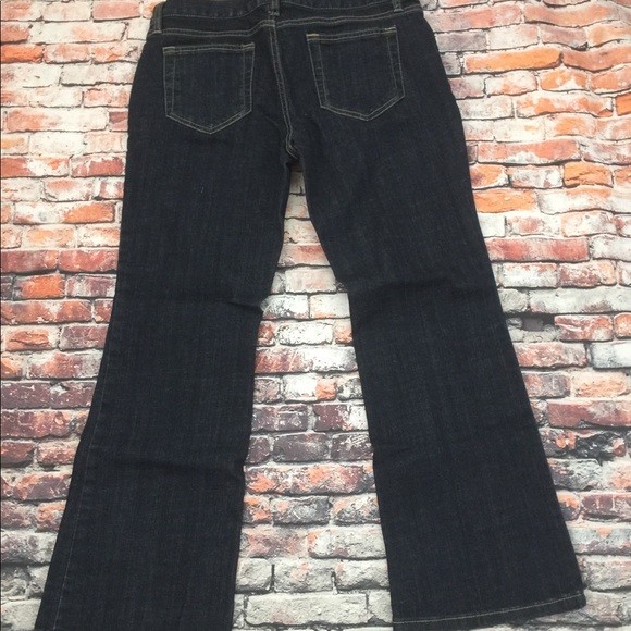 LANDS’ END Women’s  Curvy Boot Cut Jeans - Picture 3 of 6